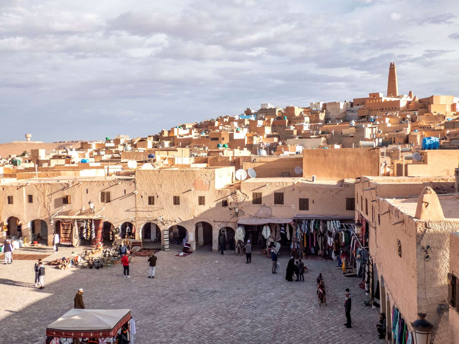 Ghardaia in Algerien Afrika Puzzlespiel online