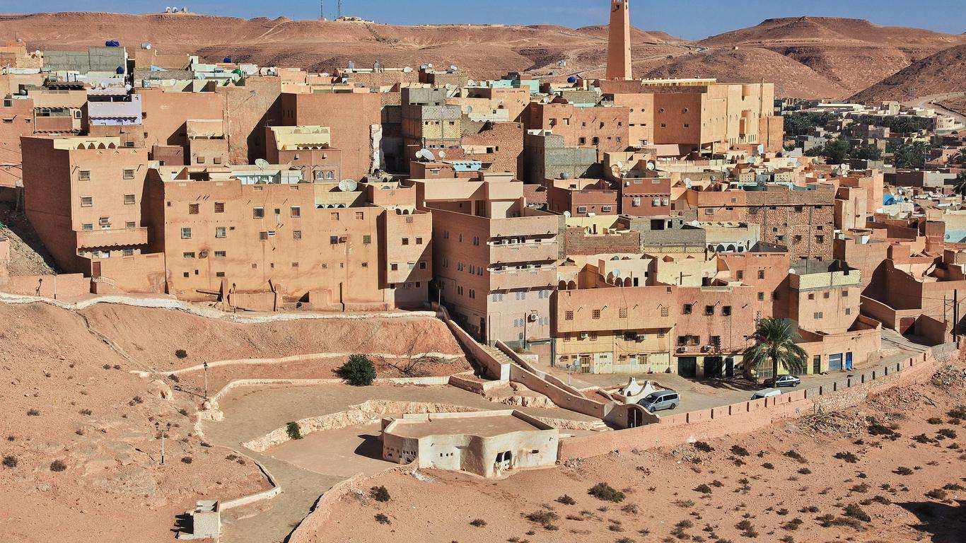 Ghardaia Algériában Afrikában kirakós online