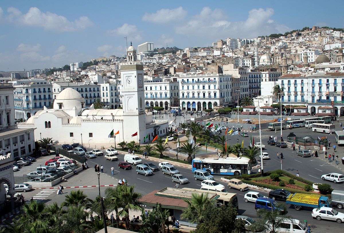 Algier in Algerien in Afrika Puzzlespiel online