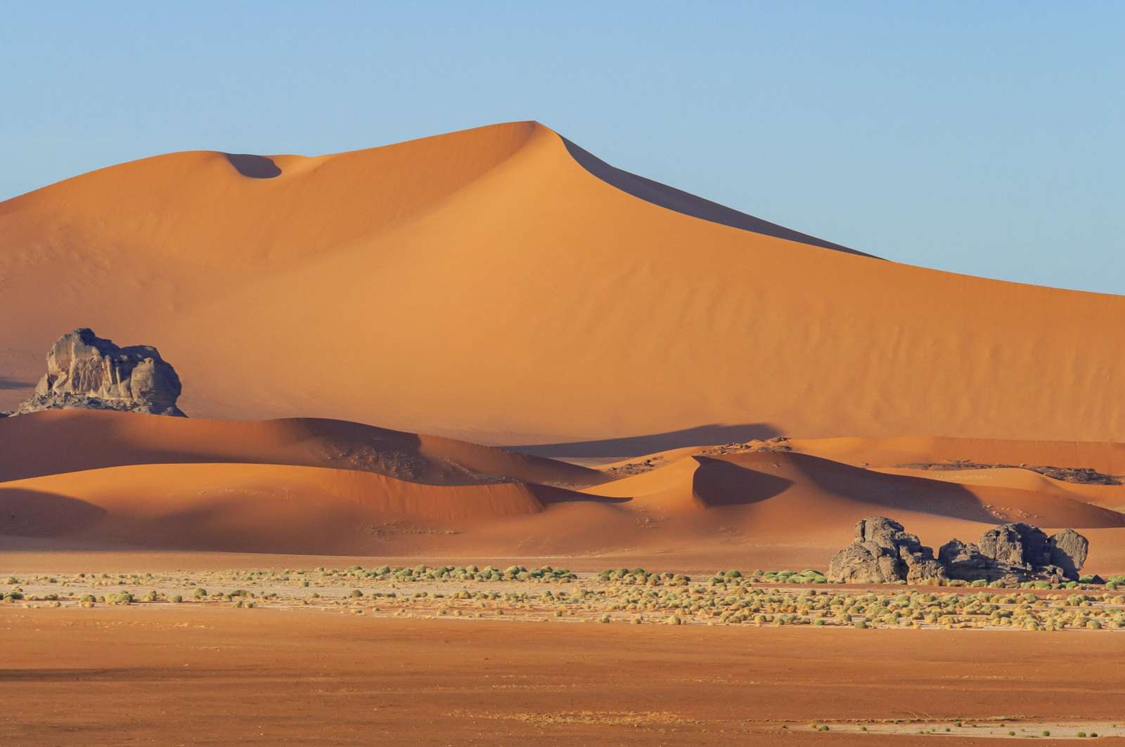 Пустыня Сахара в Алжире онлайн-пазл