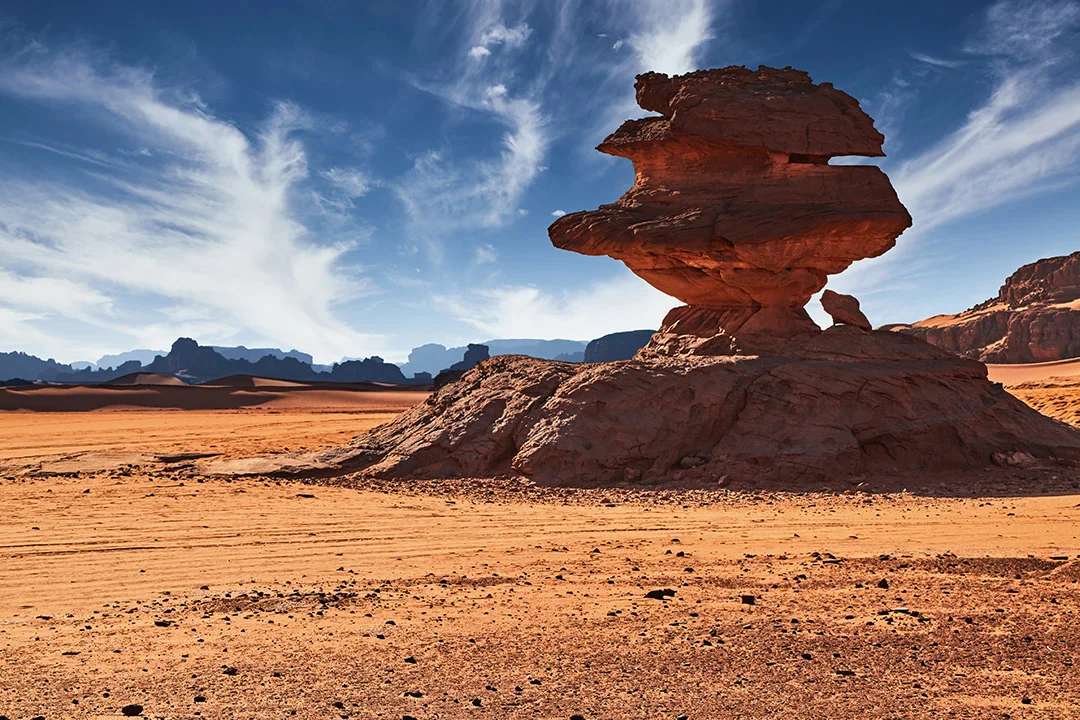 Sahara-woestijn in Algerije legpuzzel online