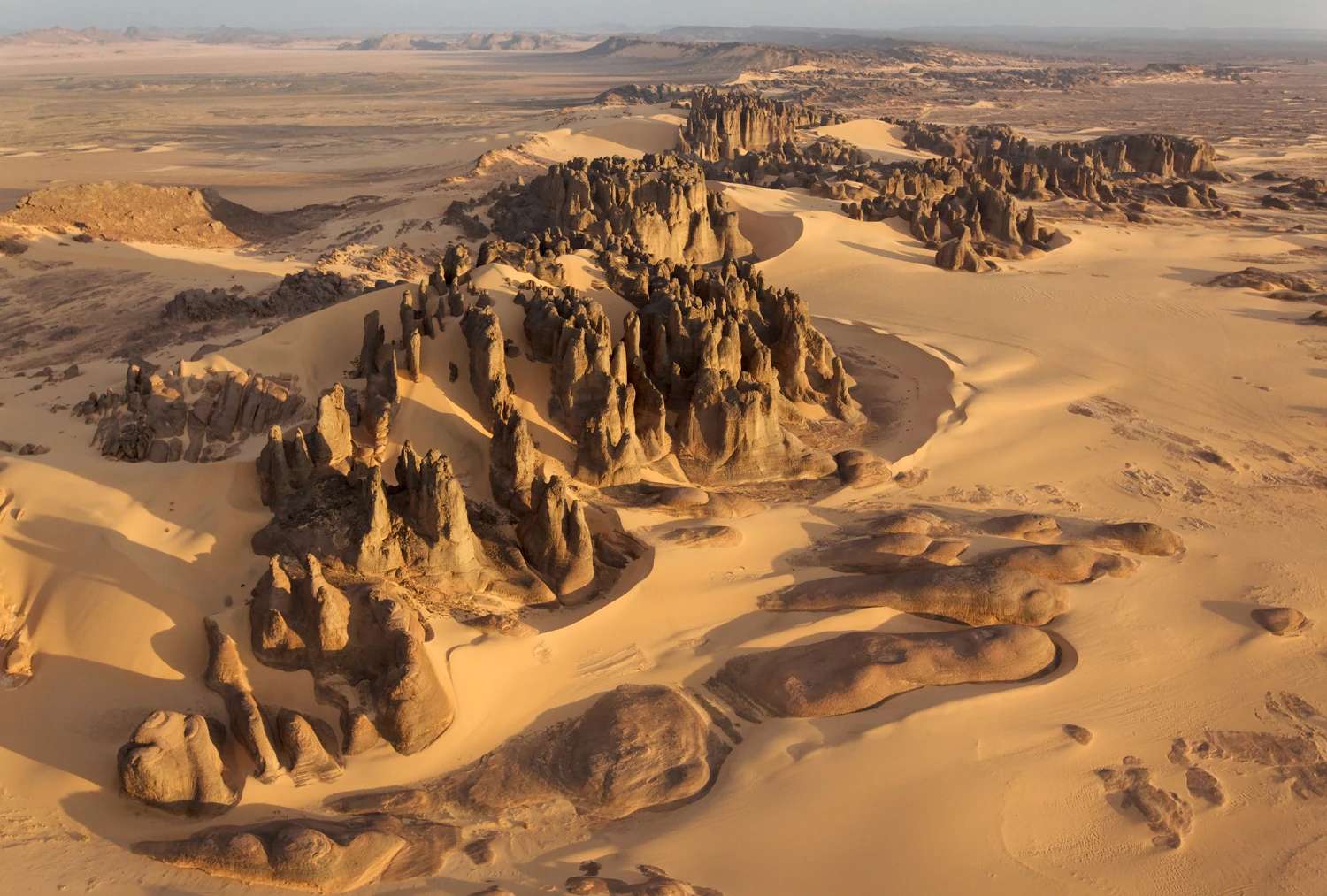 Пустинята Сахара в Алжир онлайн пъзел