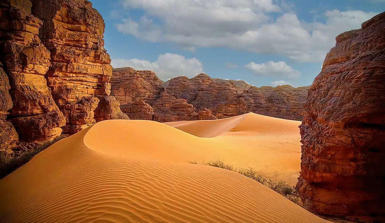 Пустеля Сахара в Алжирі пазл онлайн