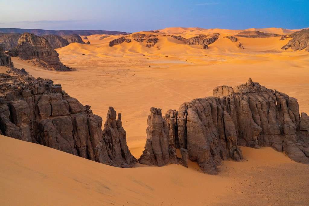 Deserto do Saara na Argélia puzzle online