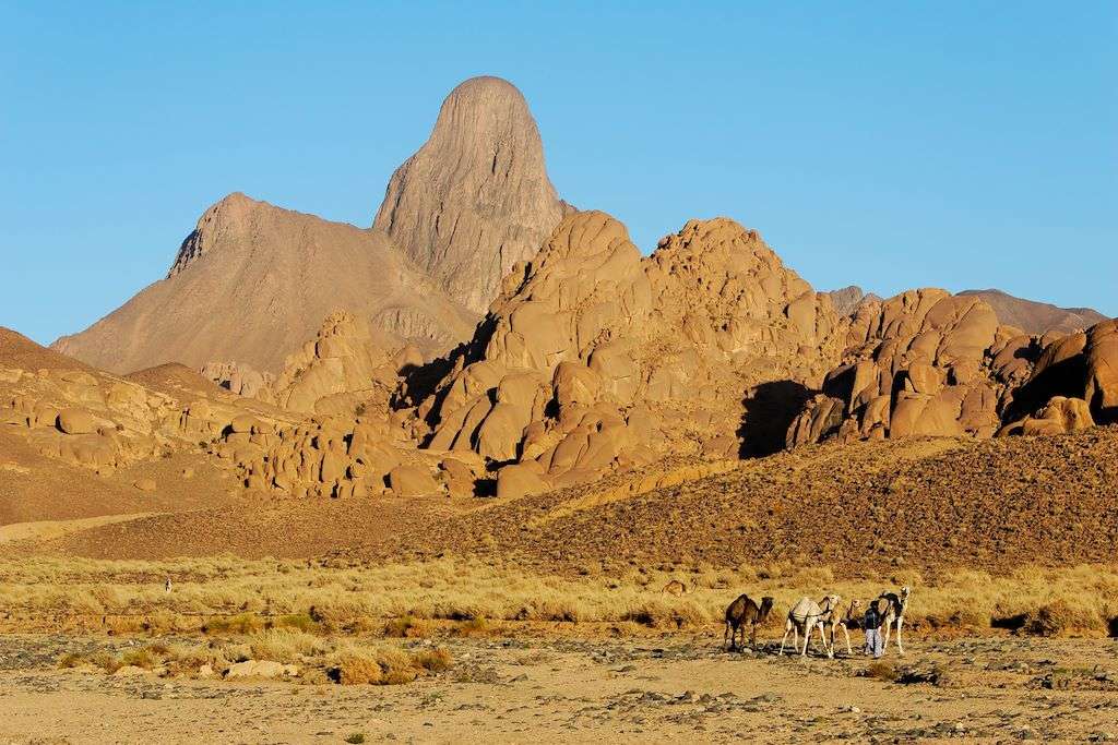 Hoggar Nationaal Park in Algerije online puzzel
