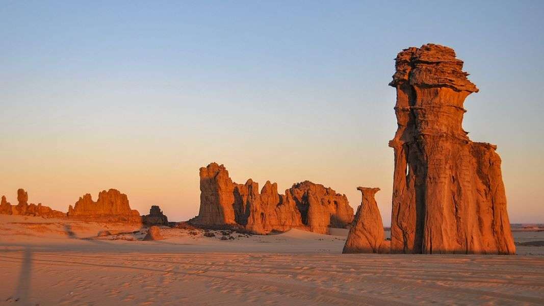 Národní park Hoggar v Alžírsku skládačky online