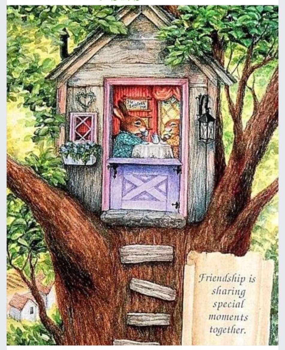 Tea Party dans une cabane dans les arbres puzzle en ligne