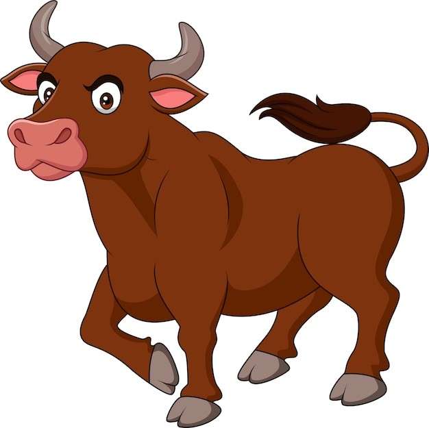 Це бик для прояву уваги та концентрації. онлайн пазл