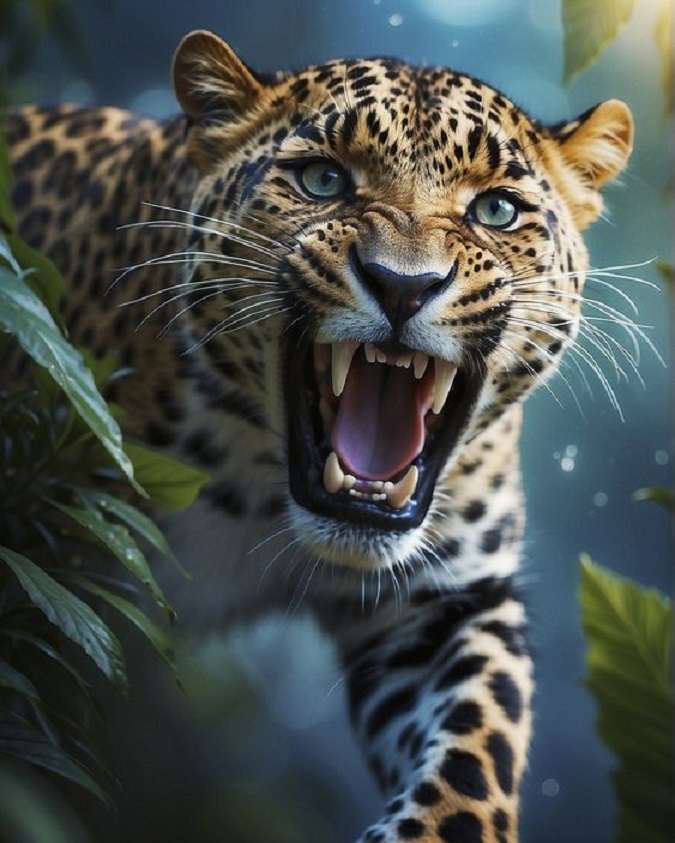 grommende jaguar online puzzel