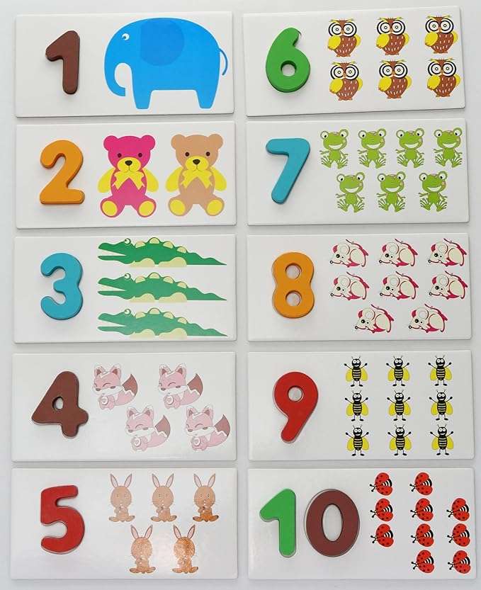 Învățând să numere. Numerele jigsaw puzzle online