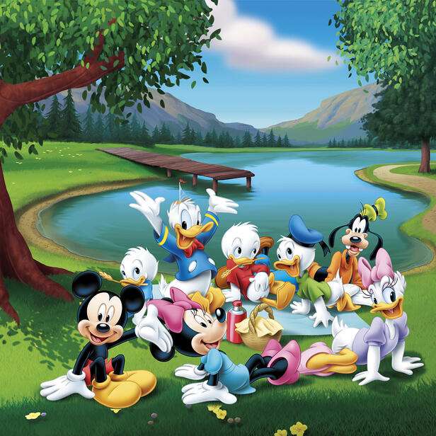 Disney. Mickey-friends-park skládačky online