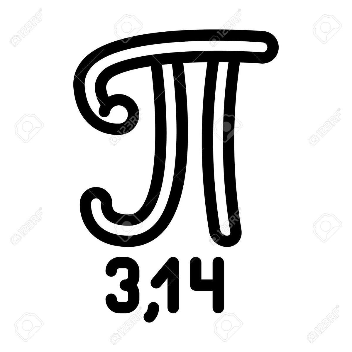 PI NUMBER jigsaw puzzle online