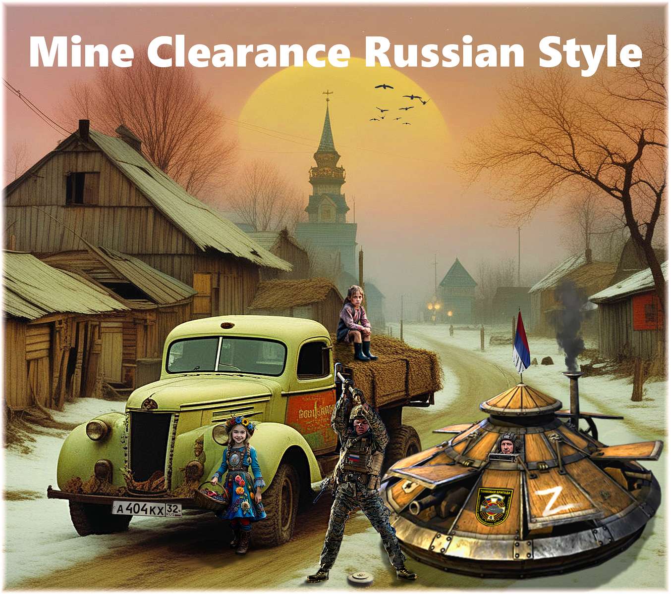 Minenräumung, russischer Stil Puzzlespiel online