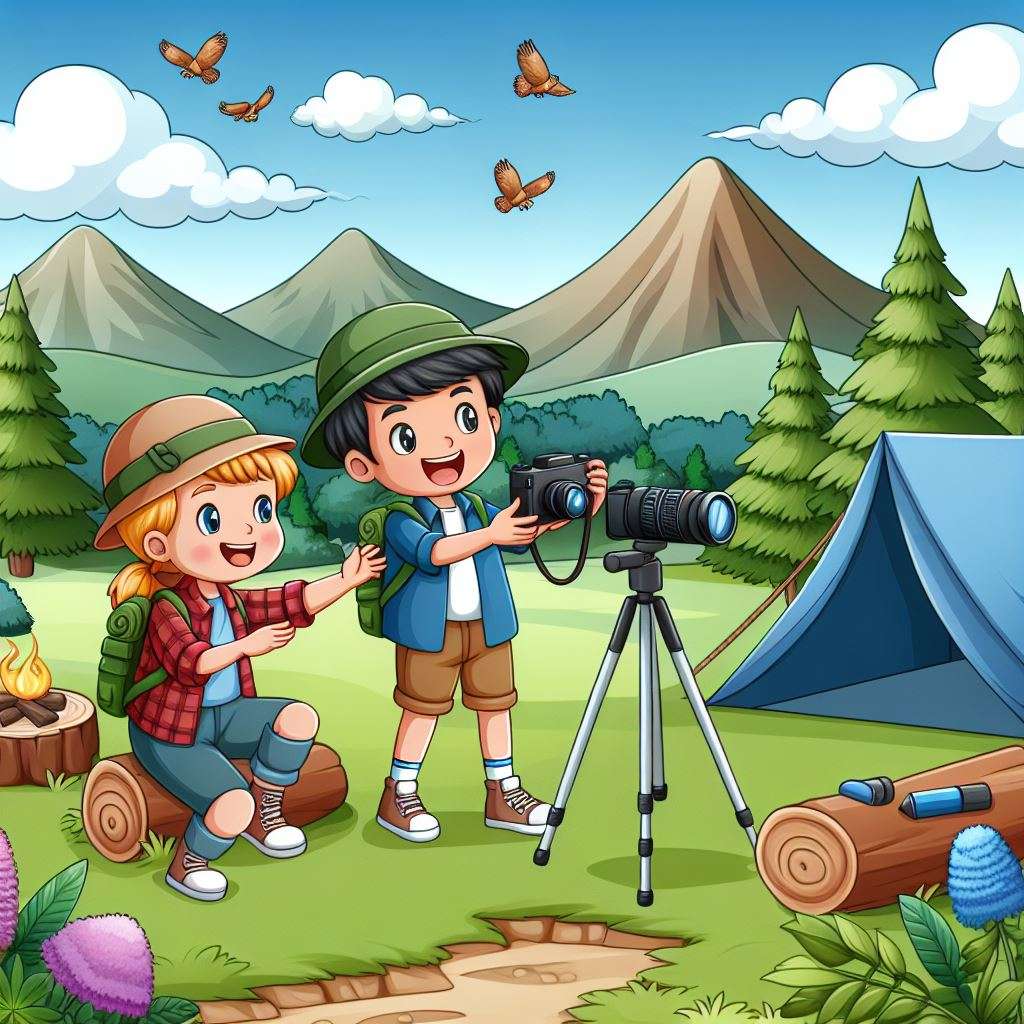camping online puzzel