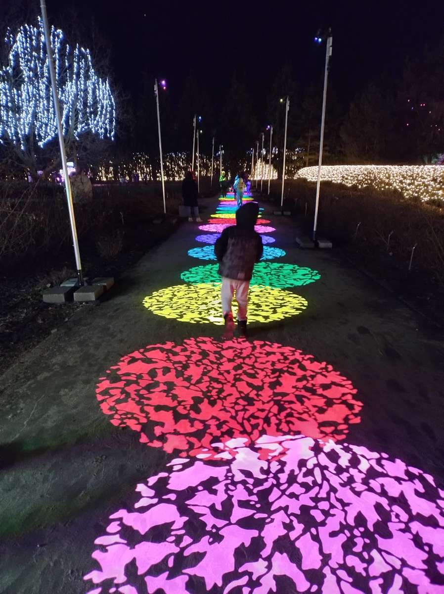 Il Sentiero della Luce Giardino Botanico Varsavia puzzle online