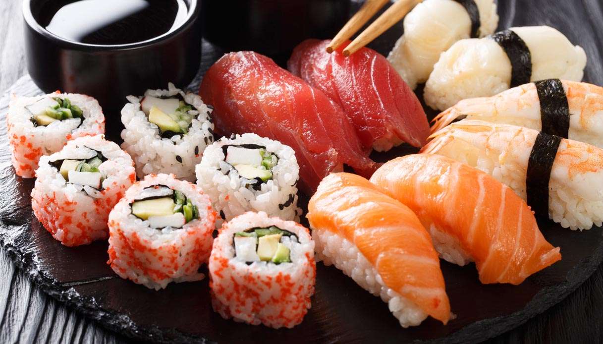 Sushi tid Pussel online