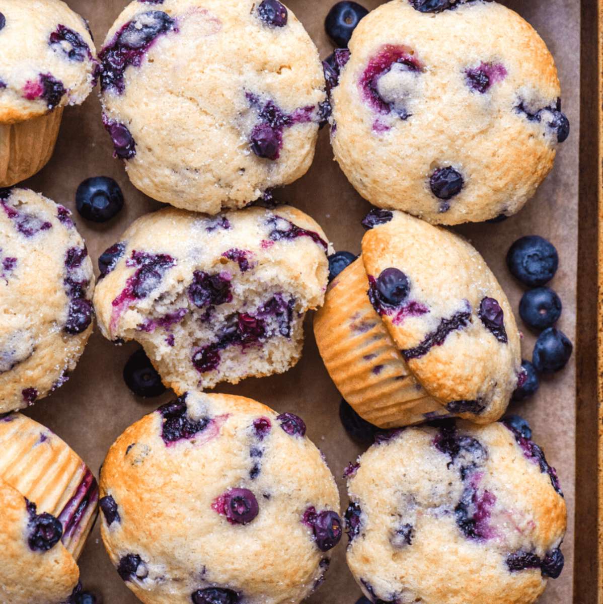 Muffins de arándanos❤️❤️❤️❤️❤️❤️ rompecabezas en línea
