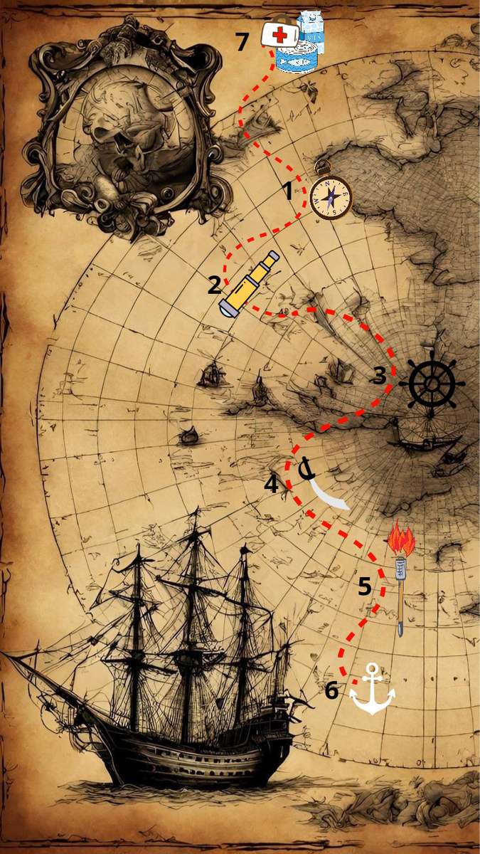 pirate camp online puzzle
