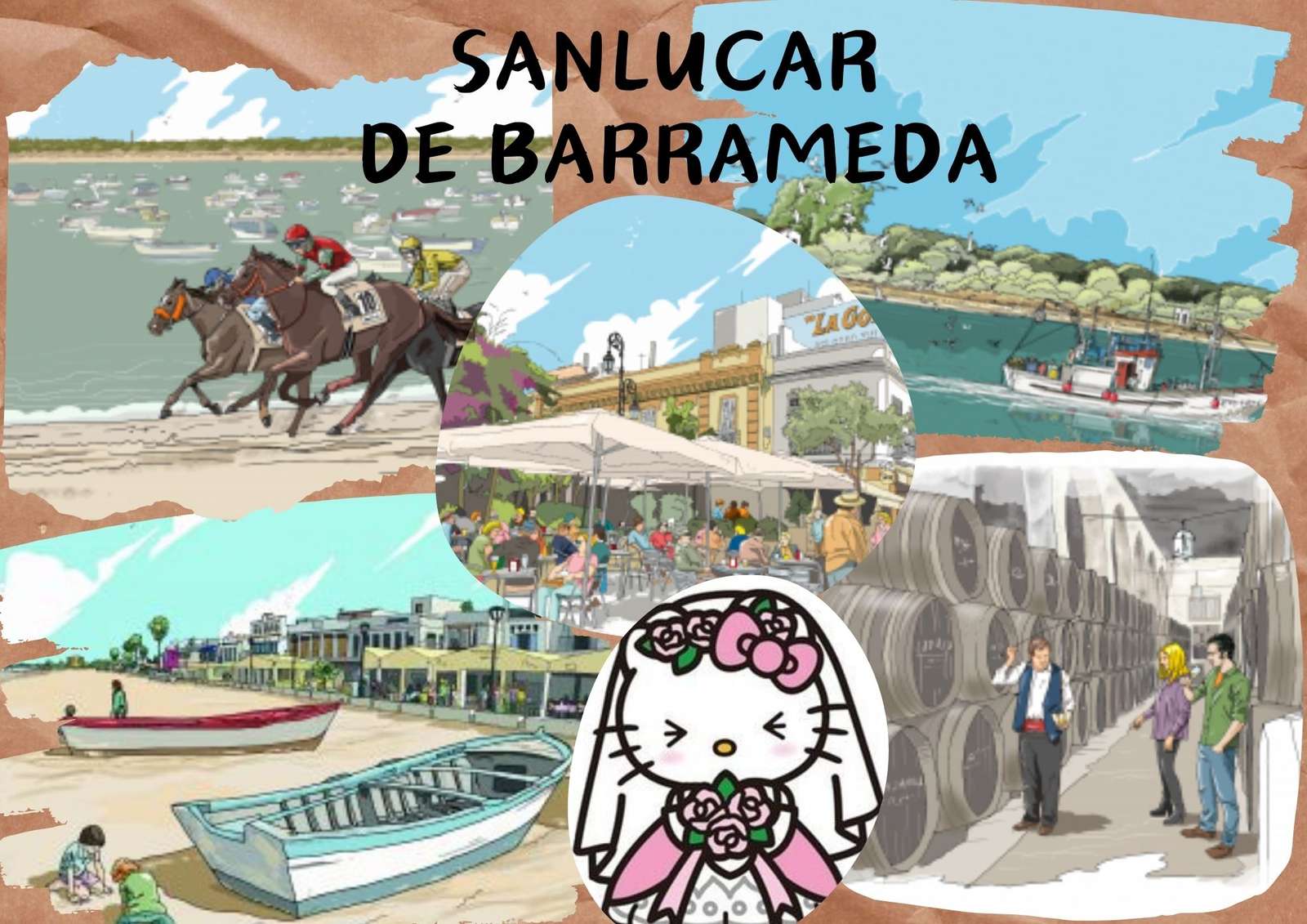 Sanlúcar de Barrameda Puzzlespiel online