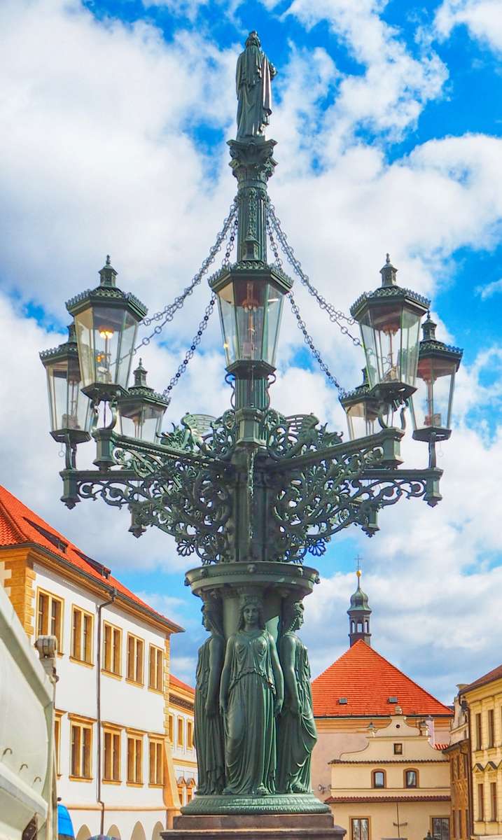 Leuchtturm in Prag Online-Puzzle