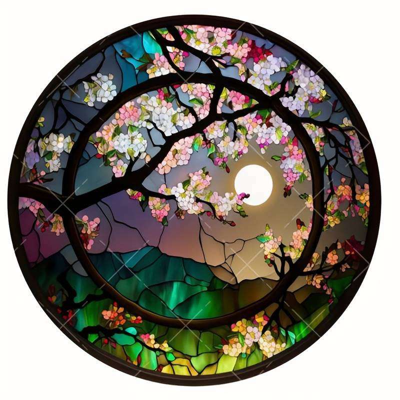 vetro colorato - vista puzzle online