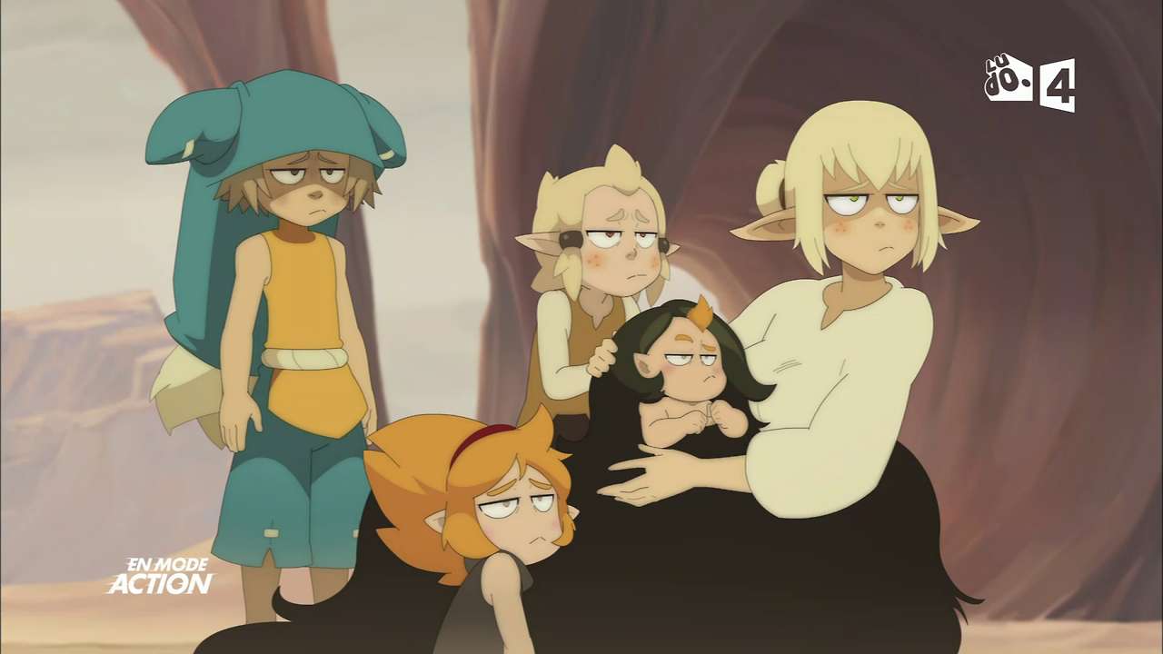 Irriterade wakfu-karaktärer pussel på nätet