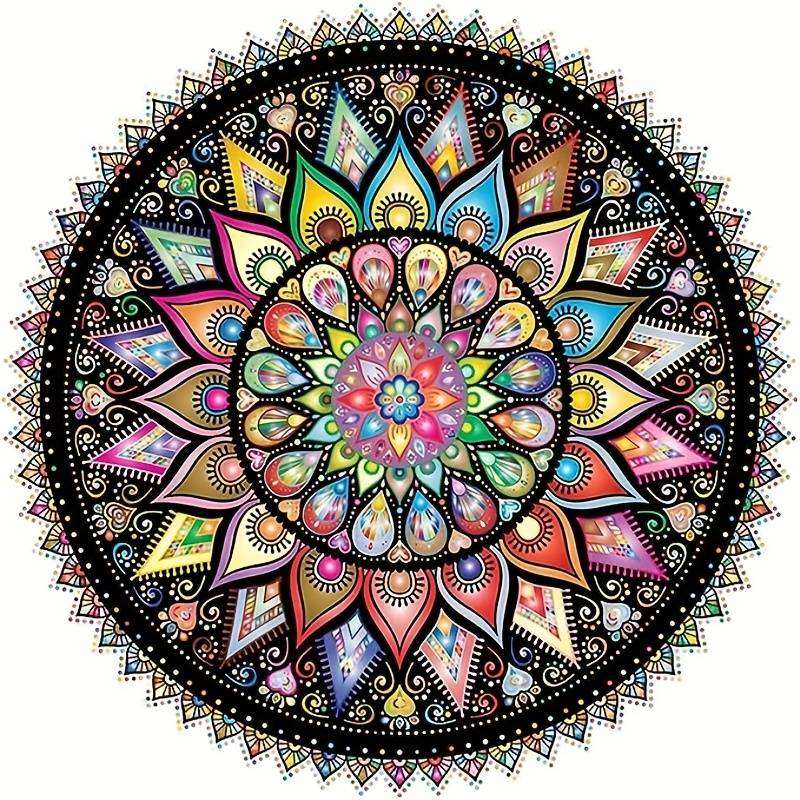 mandala multicolora jigsaw puzzle online