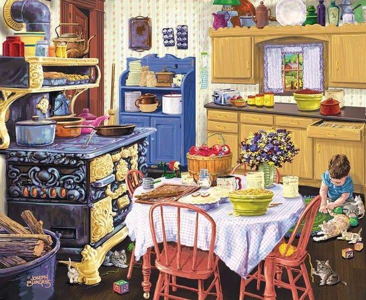 Bucătărie elegantă. jigsaw puzzle online