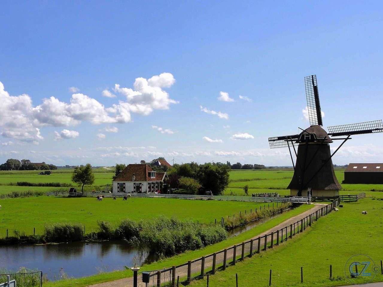 Nederland, Windmolen legpuzzel online