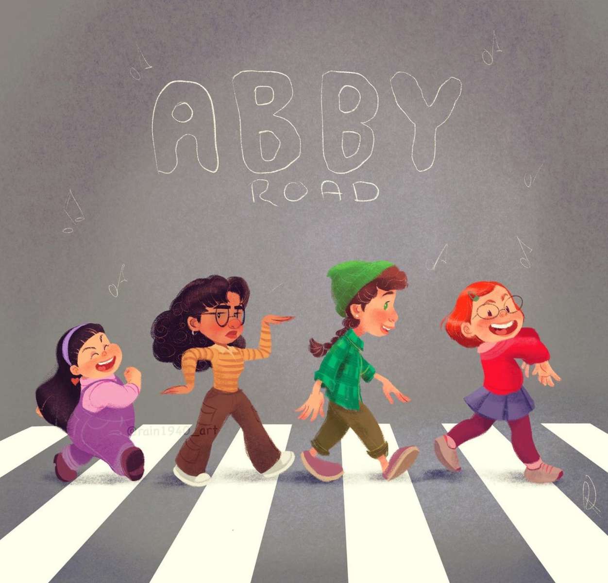 La route d'Abby ! ❤️❤️❤️❤️❤️❤️❤️ puzzle en ligne