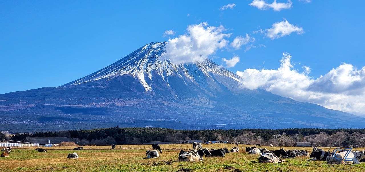 Планината Фуджи, Япония онлайн пъзел