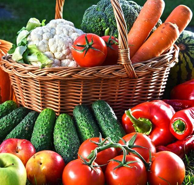 Sezónní zelenina skládačky online