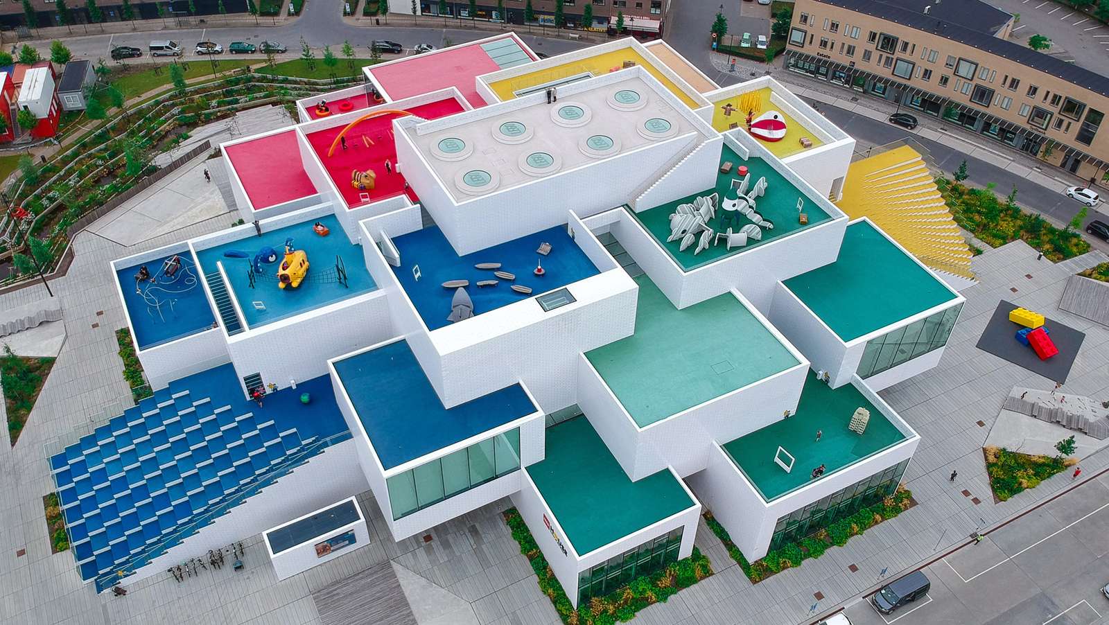 Lego huis online puzzel