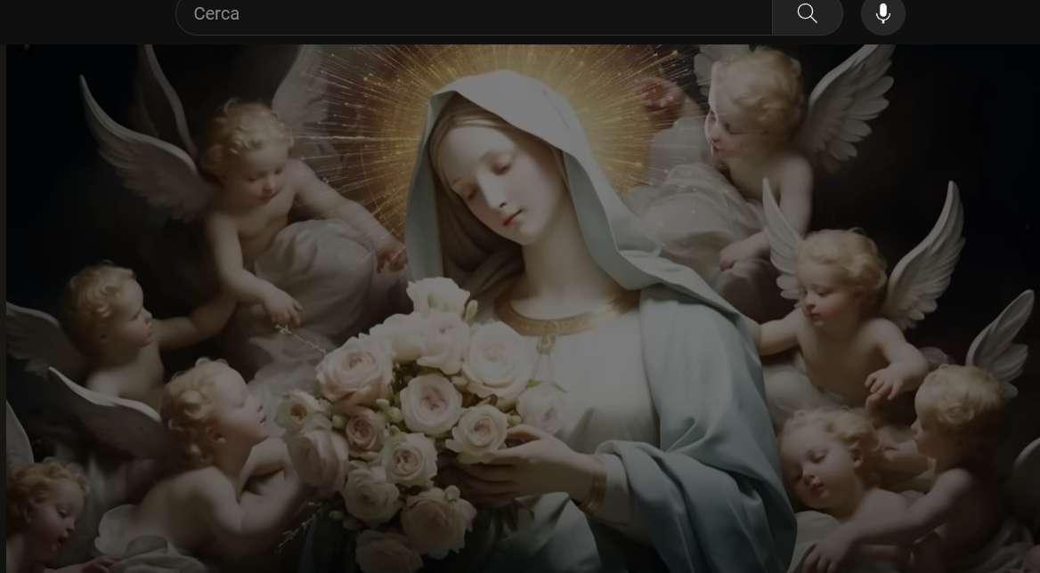 Die Krönung der Heiligen Jungfrau Maria Online-Puzzle