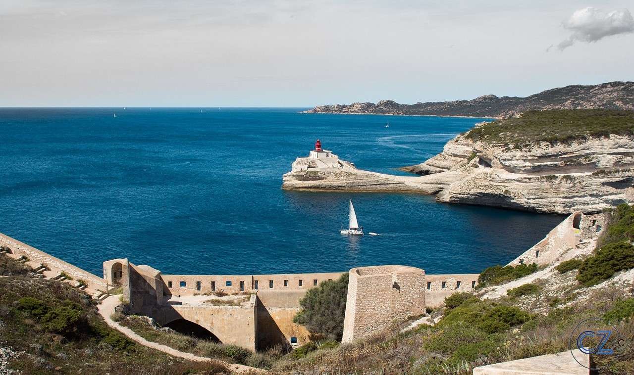 Korsika, voda, příroda skládačky online