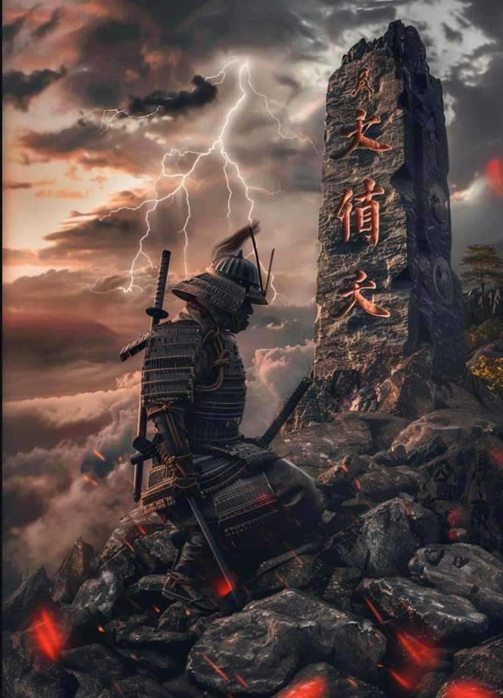 воїн-самурай пазл онлайн