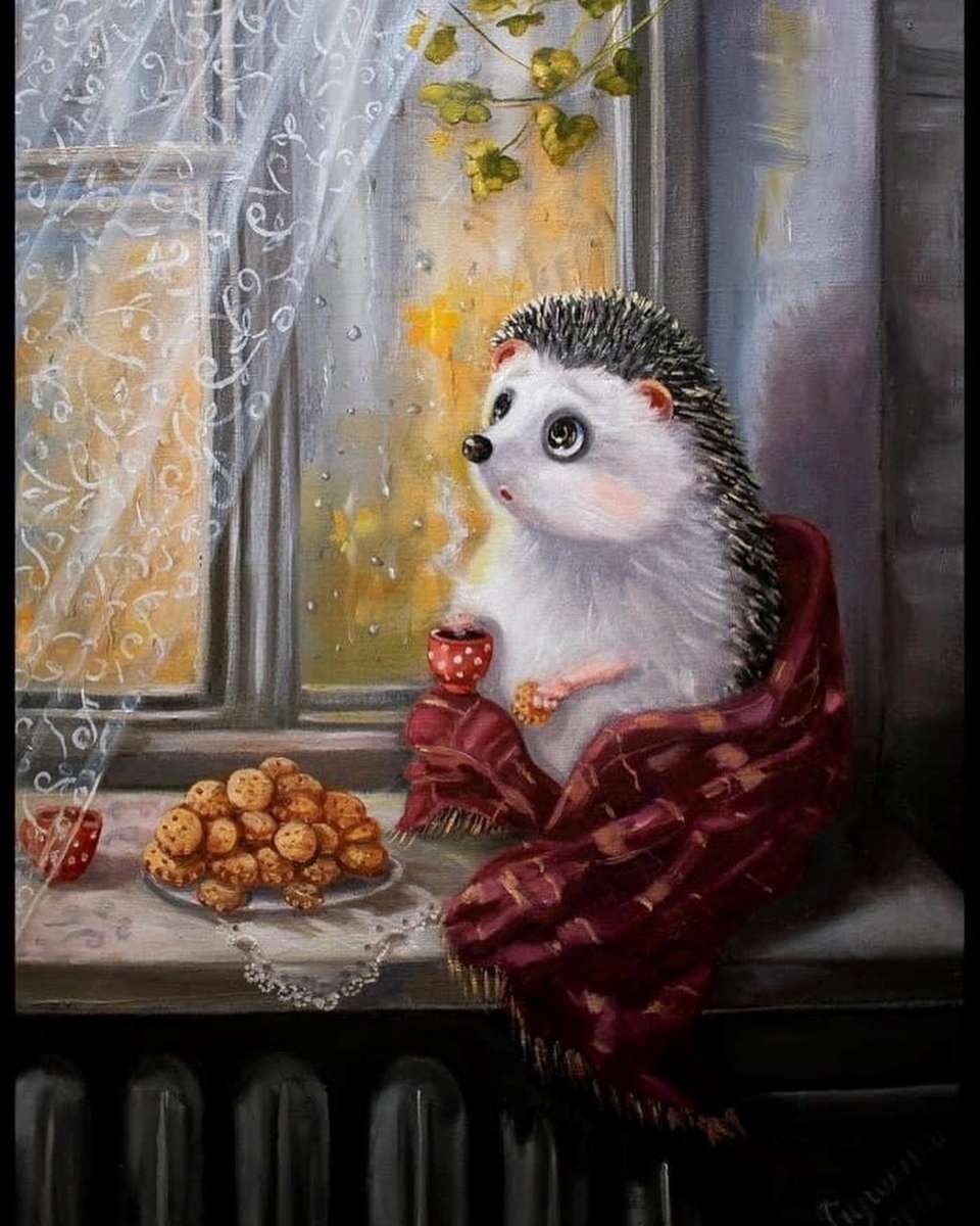 Mr. Hedgehogs Snack Puzzlespiel online