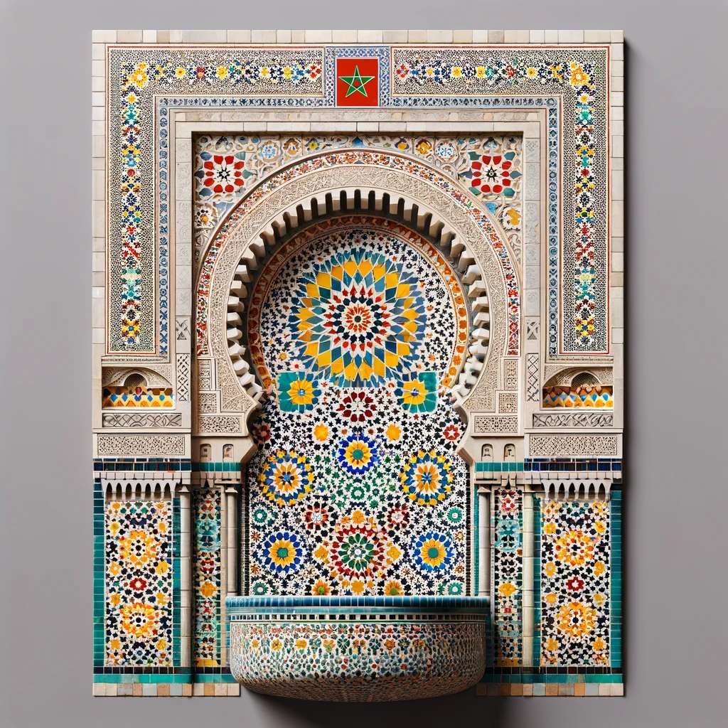 Moroccan fountain jigsaw puzzle online