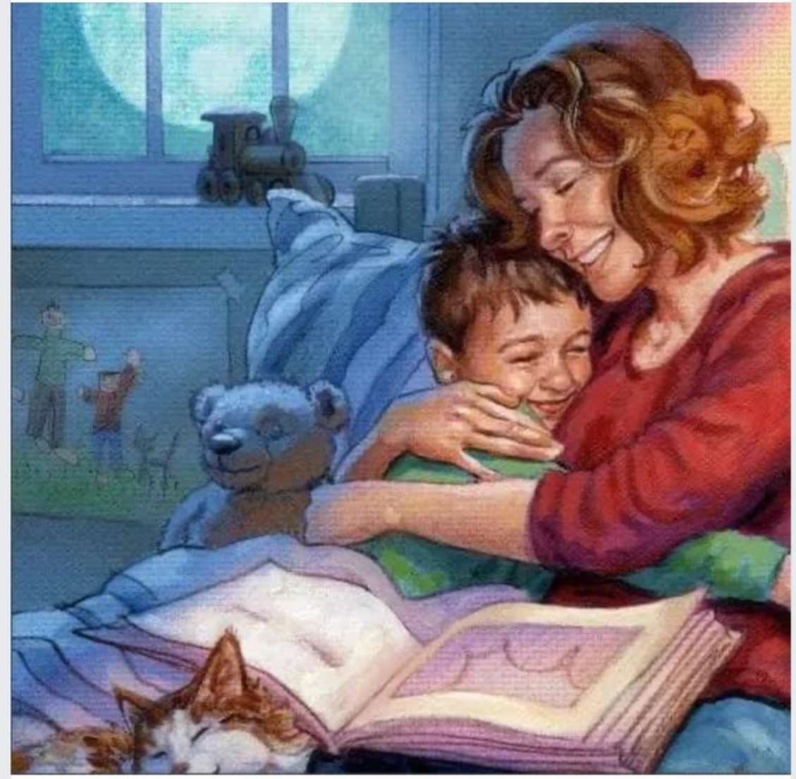 The bedtime story is a genius invention. jigsaw puzzle online
