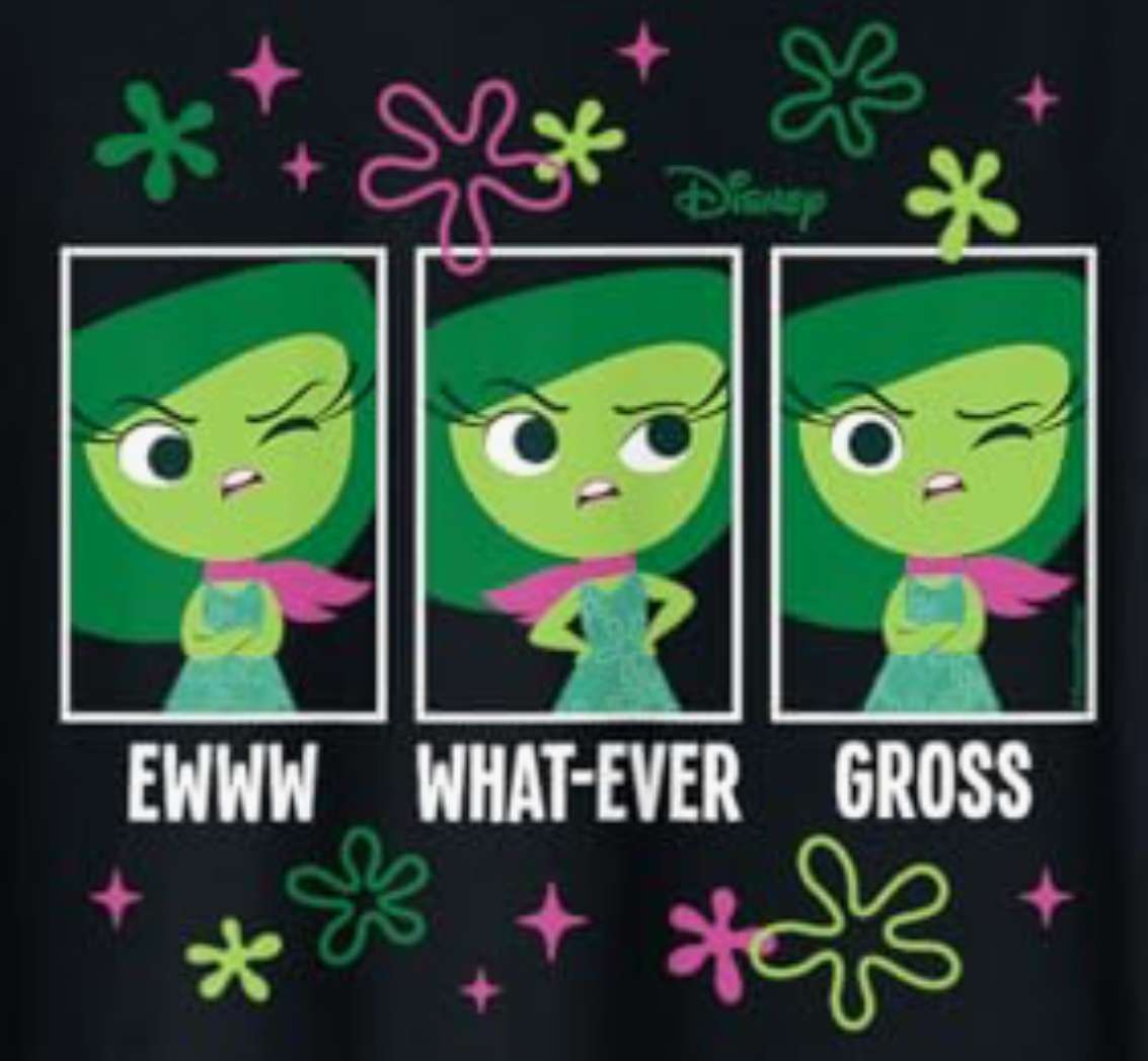 Inside Out - Disgust Moods❤️❤️❤️❤️ Online-Puzzle