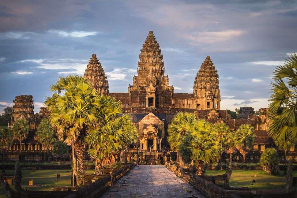 Angkor Wat Online-Puzzle