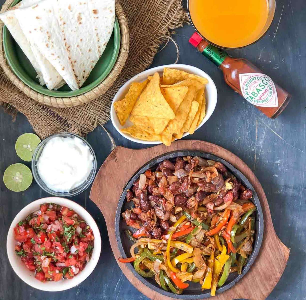 Výroba Fajita Tacos skládačky online