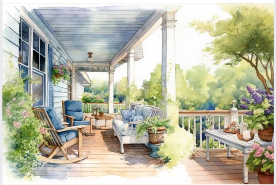 Cozy and inviting porch online puzzle