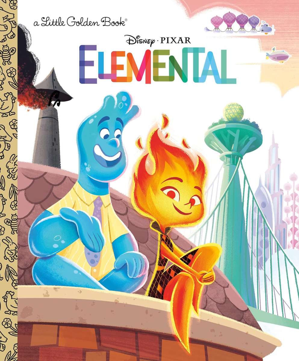 Disney/Pixar Elemental Little Golden Book❤️❤️❤️❤️ online puzzle