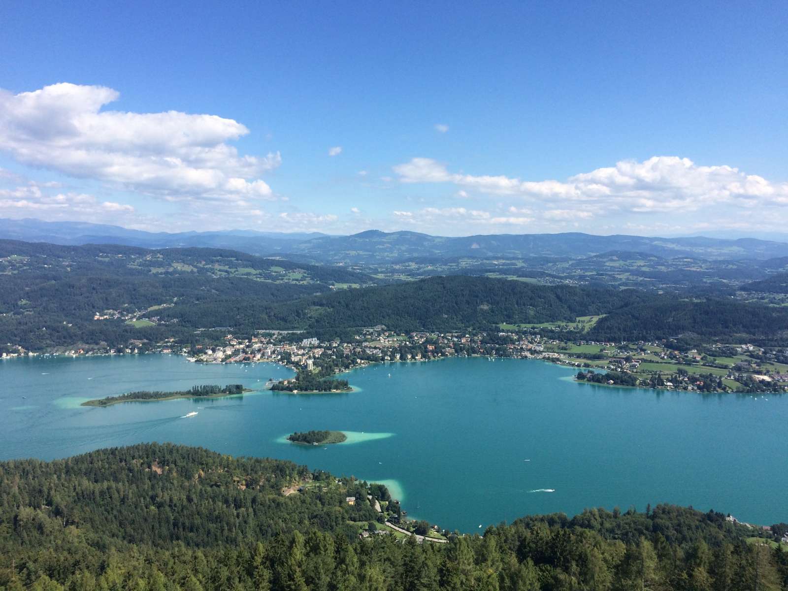 Lago Wörthersee Austria puzzle online