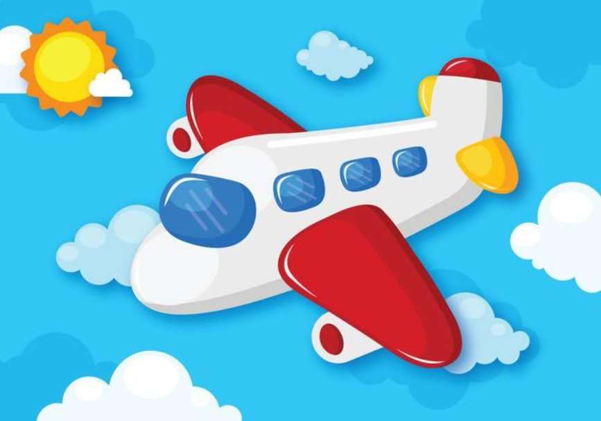 літак – аероплан онлайн пазл