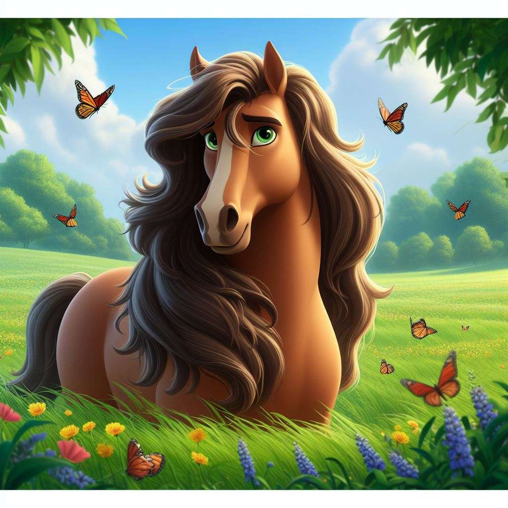 Cavallo simbolico puzzle online