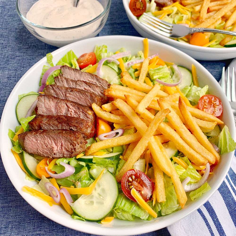 Biefstuk Salade legpuzzel online
