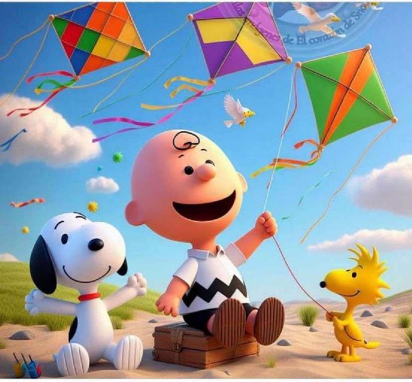 Snoopy en zijn vrienden legpuzzel online