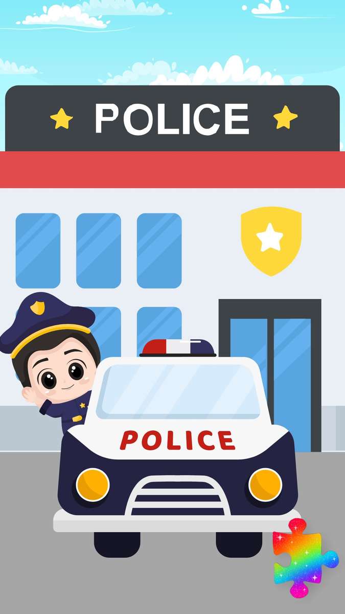 Mașina de poliție S jigsaw puzzle online